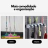 Suporte Multiuso Porta Vassoura Lavanderia Funcional Cabos - 6