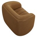 Ver imagem 4 de Kit Sofá 5 Lugares para Sala Estar 332 Cm com 01 Poltrona Lazio M03 Couríssimo Whisky - Lyam Decor