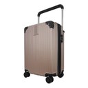 Ver imagem 2 de Kit Mala Rígida 360° Bordo com Tsa Mais Frasqueira - Gladiador Wide E1 Cor: Rose Gold