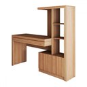 Ver mais imagens de Mesa Escrivaninha 2 Portas 1 Gaveta para Computador Homework Amêndoa - Panorama Móveis