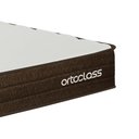 Ver imagem 5 de Cama Box com Colchão Solteiro Poli D28 Ortoclass Espuma D28 Courino Branco Ortobom