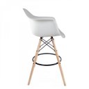 Ver imagem 5 de Kit 2 Banquetas Dsw-m Eames Arm Branco