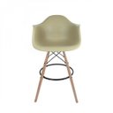 Ver imagem 6 de Kit 2 Banquetas Dsw-m Eames Arm Bege/Fendi