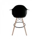 Ver imagem 2 de Kit 2 Banquetas Dsw-m Eames Arm Preto