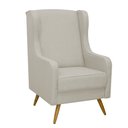 Ver imagem 1 de Poltrona de Amamentação Giovana sem Puff Bebê Completo: Boucle Natural