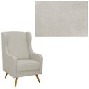 Ver imagem 2 de Poltrona de Amamentação Giovana sem Puff Bebê Completo: Boucle Natural