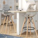 Ver imagem 3 de Kit 2 Banquetas Eames Dsw-m Transparente