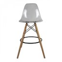 Ver imagem 5 de Kit 2 Banquetas Eames Dsw-m Transparente
