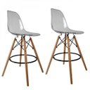 Ver imagem 1 de Kit 2 Banquetas Eames Dsw-m 