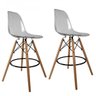 Kit 2 Banquetas Eames Dsw-m  - 1