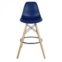 Ver imagem 6 de Kit 2 Banquetas Dsw-m Eames Azul/Bic