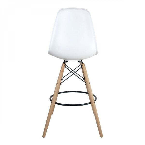 Kit com 2 Banquetas Altas Dsw-m Eames - 2