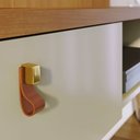 Ver imagem 2 de Painel Tv 55 Pol 141cm Bancada Suspensa para Sala Seluna Cumaru/opala M20 - D’Rossi