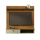 Ver imagem 4 de Painel Tv 55 Pol 141cm Bancada Suspensa para Sala Seluna Cumaru/opala M20 - D’Rossi