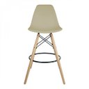 Ver imagem 6 de Kit 2 Banquetas Dsw-m Eames Bege/Fendi
