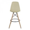 Ver imagem 2 de Kit 2 Banquetas Dsw-m Eames Bege/Fendi