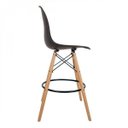 Ver imagem 5 de Kit com 2 Banquetas Altas Dsw-m Eames Preto