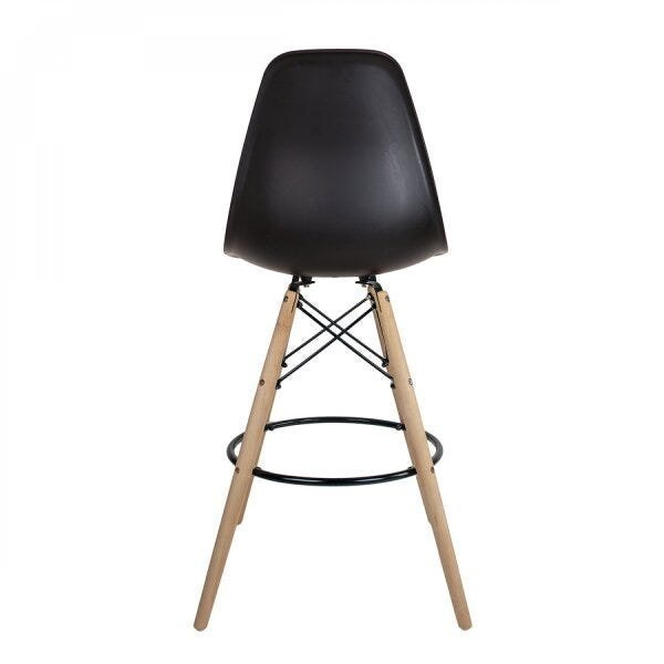 Kit com 2 Banquetas Altas Dsw-m Eames - 2