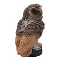 Ver imagem 3 de Coruja Lumianaria Solar Escultura Led Kit 10 Uni Decoraçao Ave Enfeite Quintal Jardim Iluminaçao Mul