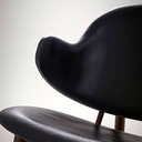 Ver imagem 6 de Poltrona Easy Chair Base Tabaco em Couro Ecológico e Natural ou Tecido Várias Cores - Artesian