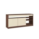 Ver imagem 6 de Conjunto Rack para TV até 48 Polegadas 2 Portas e Gaveteiro Multiuso Modern Office 