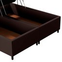 Ver imagem 7 de Base Cama Box Baú Casal Queen 158cm Hit I02 Corano Marrom - Mpozenato