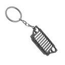 Ver imagem 1 de Chaveiro Jeep - Eu Faço Meu Caminho Cromado