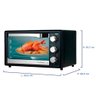 Forno 36l Eos Eletrico Cheff Gourmet Grill - B164287 Preto 110 Volts - 2