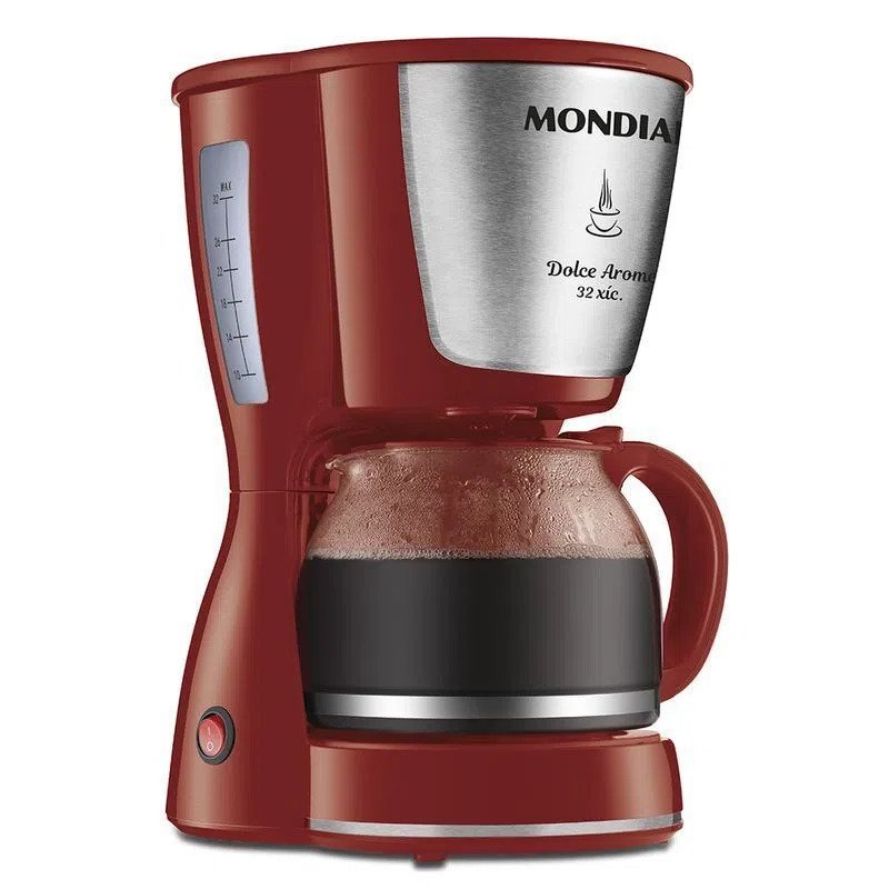 Jarra Compatível para Cafeteira Mondial Dolce Arome 32 Vermelha (C-32-32X-R) - 2