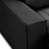 Sofa Retratil Reclinavel 2 Lugares 2,40 Vitória Veludo Preto Lansofbr - 10