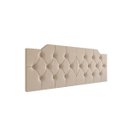 Ver imagem 2 de Cabeceira Capela Cama de Casal Queen 1.60 - Mg Magazine:areia