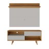 Conjunto para Sala Rack NT1180 e Painel de TV NT1185 Freijó/Off White Notável Móveis - 4