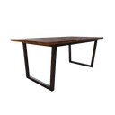 Ver mais imagens de Conjunto Mesa Retangular 1,80 M x 1 M Madeira 8 Cadeiras Monique Fabricação Própria conjunto mesa re