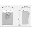 Ver imagem 2 de Aquecedor Elétrico Individual 4 Temperaturas 220v Branco Aq249 - Cardal 6400w