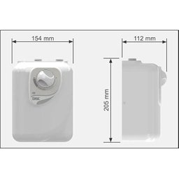 Aquecedor Elétrico Individual 4 Temperaturas 220v Branco Aq249 - Cardal 6400w - 2