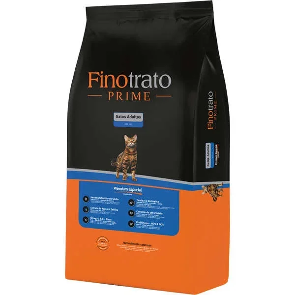 Ver imagem 1 de Ração Premium Especial para Gatos Adultos Linha Prime 10,1kg - Fino Trato