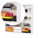 Ver imagem 6 de Guarda-Roupa Solteiro com 6 Portas e 2 Gavetas 153cm Multimóveis CR35562 Branco