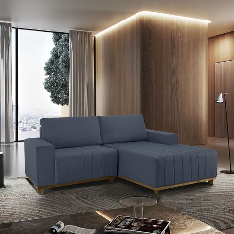 Sofá Boreal de 185cm B25 Chaise Lado Direito Meu Sofá Online