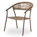 Ver imagem 3 de Cadeira Corda Náutica Duda com Braço em Alumínio Bege