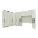 Ver imagem 1 de Quarto Modulado Casal 6 Peças Portas Desl. Seletto Areia