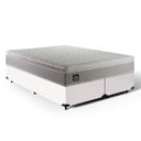 Ver imagem 1 de Cama Box Queen com Colchão de Espuma D45 Strong One Face Branco