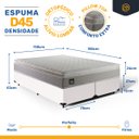 Ver imagem 3 de Cama Box Queen com Colchão de Espuma D45 Strong One Face Branco