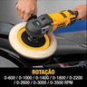 Lixadeira Politriz 7 e 9 Pol Automóvel 1250w Dwp849 Dewalt VOLTAGEM:220V - 5