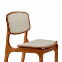 Ver imagem 4 de Conjunto com 2 Cadeiras Malta em Madeira Maciça para Sala de Jantar Moderna Mobília