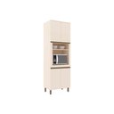 Ver imagem 1 de Módulo Cozinha Henn Connect Paneleiro 4 Portas (1 Forno) 71.5cm Off White
