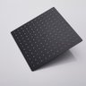 CHUVEIRO DUCHA QUADRADO PRETO FOSCO 20X20cm - 4