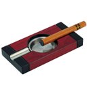 Ver imagem 7 de Cinzeiro Para Charuto Fino Acabamento Verniz Alto Brilho Material Aço Inoxidável e MDF