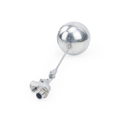 Torneira Boia Inox 1.1/4" Dn32 Corpo Balão e Haste em Inox 304 - 1350inx32
