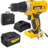Parafusadeira Furadeira 3/8 Pol com Bateria e Carregador Vonder-bivolt - 1