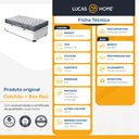 Ver imagem 2 de Cama Box Baú Solteiro + Colchão D33 Ortobom Iso 100 78cm